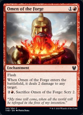 Omen of the Forge [Theros Beyond Death] | Gate City Games LLC