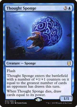 Thought Sponge [Commander 2019] | Gate City Games LLC