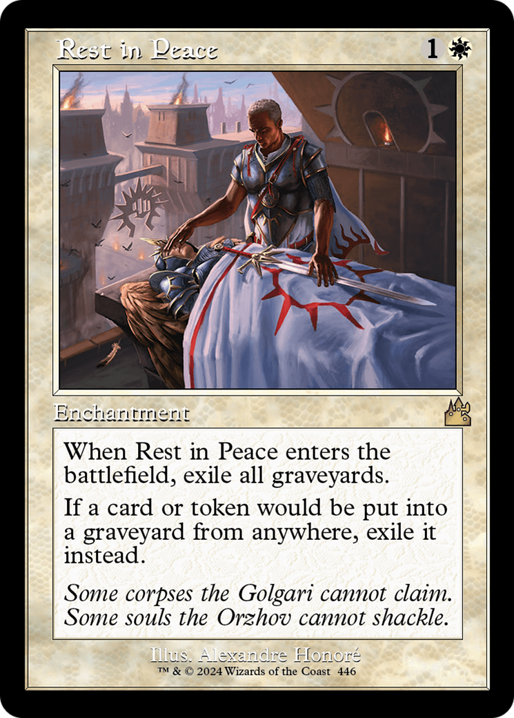 Rest in Peace (Retro Frame) [Ravnica Remastered] | Gate City Games LLC
