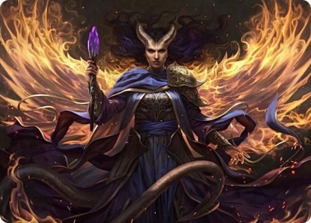 Farideh, Devil's Chosen Art Card [Dungeons & Dragons: Adventures in the Forgotten Realms Art Series] | Gate City Games LLC