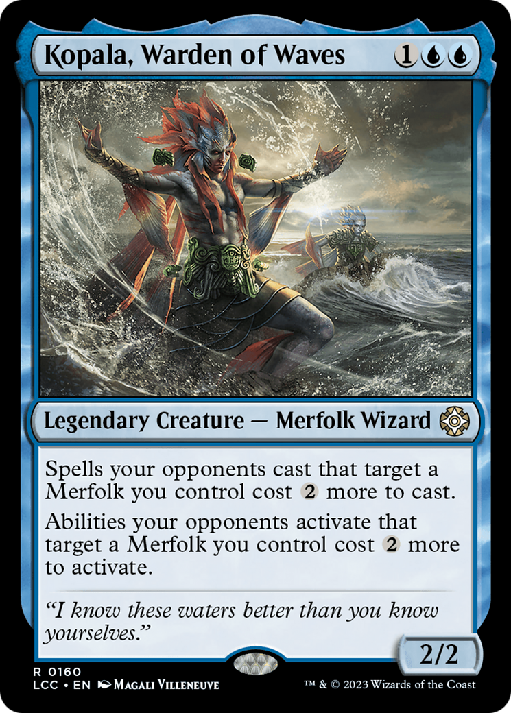 Kopala, Warden of Waves [The Lost Caverns of Ixalan Commander] | Gate City Games LLC