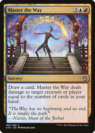 Master the Way [Khans of Tarkir] | Gate City Games LLC
