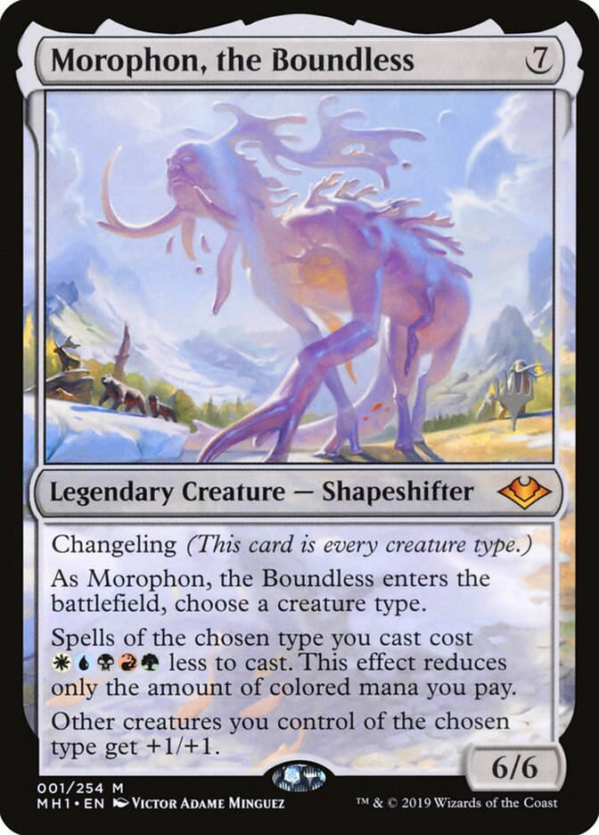 Morophon, the Boundless (Promo Pack) [Modern Horizons Promos] | Gate City Games LLC