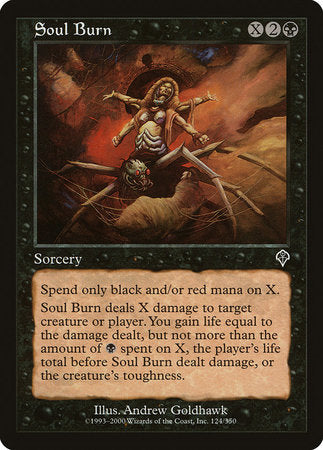 Soul Burn [Invasion] | Gate City Games LLC