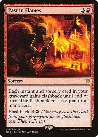 Past in Flames [Commander 2016] | Gate City Games LLC