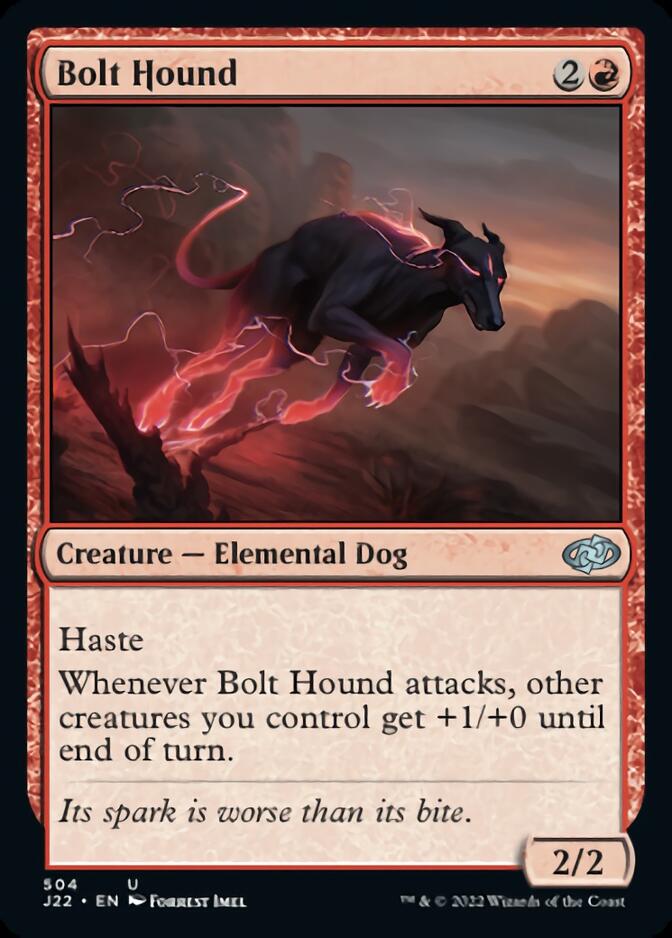 Bolt Hound [Jumpstart 2022] | Gate City Games LLC