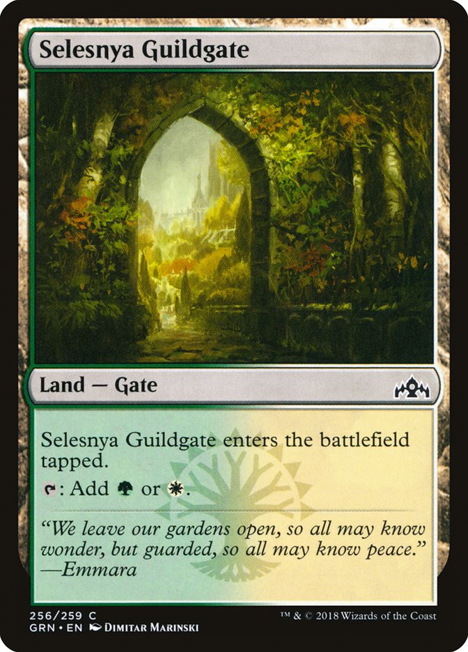 Selesnya Guildgate (256/259) [Guilds of Ravnica] | Gate City Games LLC