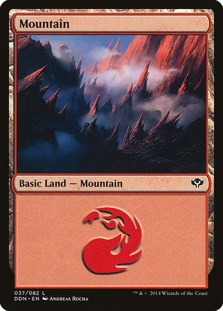 Mountain (37) [Duel Decks: Speed vs. Cunning] | Gate City Games LLC