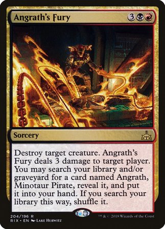 Angrath's Fury [Rivals of Ixalan] | Gate City Games LLC