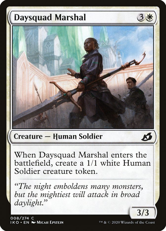 Daysquad Marshal [Ikoria: Lair of Behemoths] | Gate City Games LLC