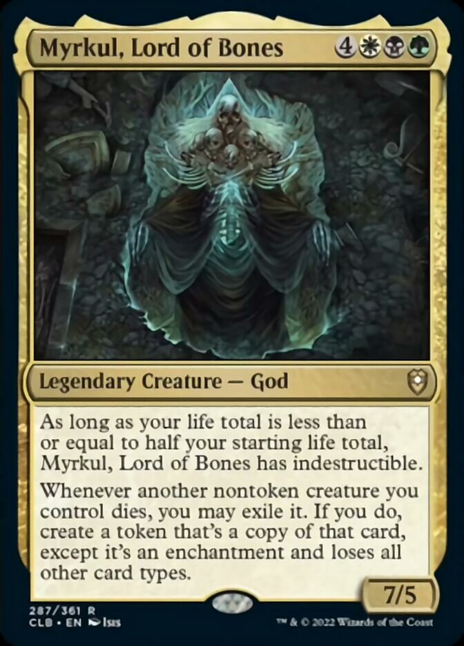 Myrkul, Lord of Bones [Commander Legends: Battle for Baldur's Gate] | Gate City Games LLC