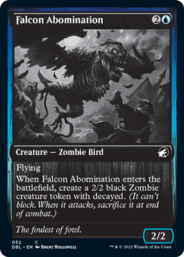 Falcon Abomination [Innistrad: Double Feature] | Gate City Games LLC