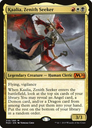 Kaalia, Zenith Seeker [Core Set 2020 Promos] | Gate City Games LLC