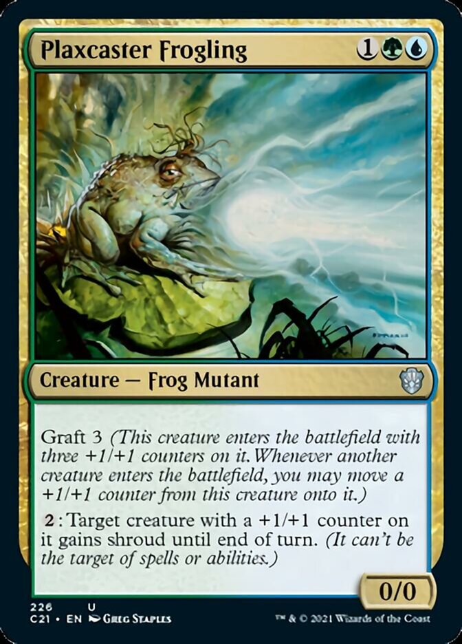 Plaxcaster Frogling [Commander 2021] | Gate City Games LLC
