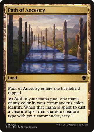 Path of Ancestry [Commander 2017] | Gate City Games LLC