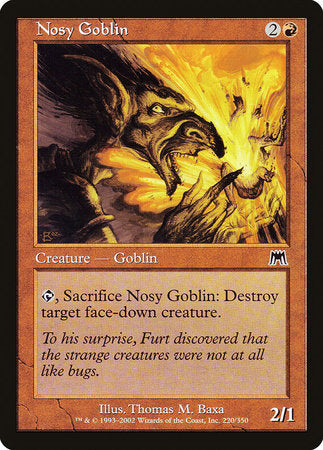 Nosy Goblin [Onslaught] | Gate City Games LLC