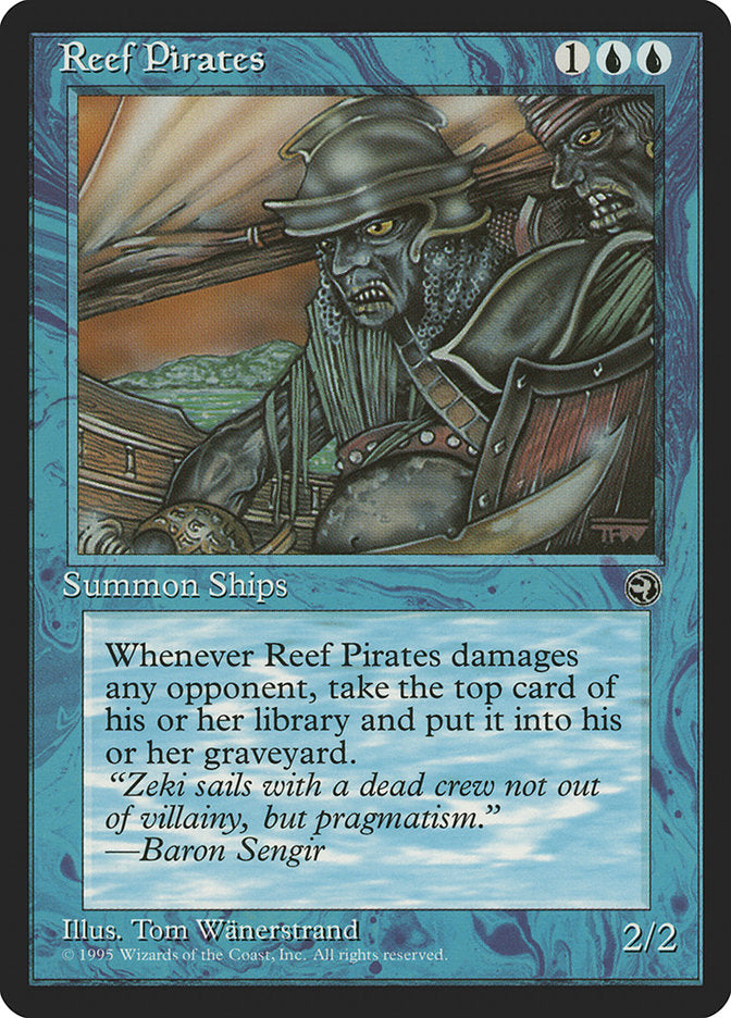 Reef Pirates (Baron Sengir Flavor Text) [Homelands] | Gate City Games LLC