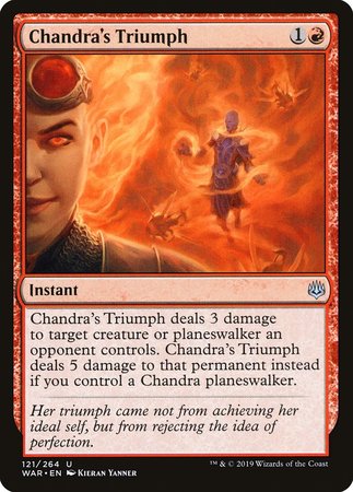 Chandra's Triumph [War of the Spark] | Gate City Games LLC