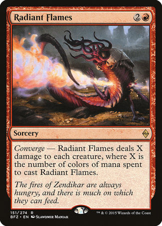Radiant Flames [Battle for Zendikar] | Gate City Games LLC