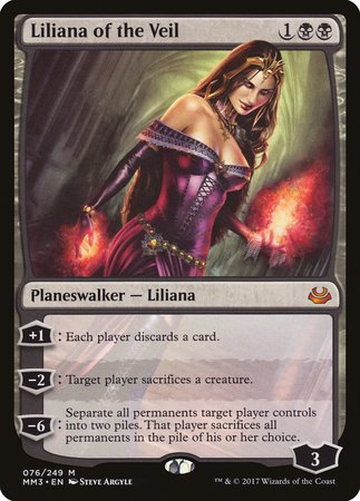 Liliana of the Veil [Modern Masters 2017] | Gate City Games LLC