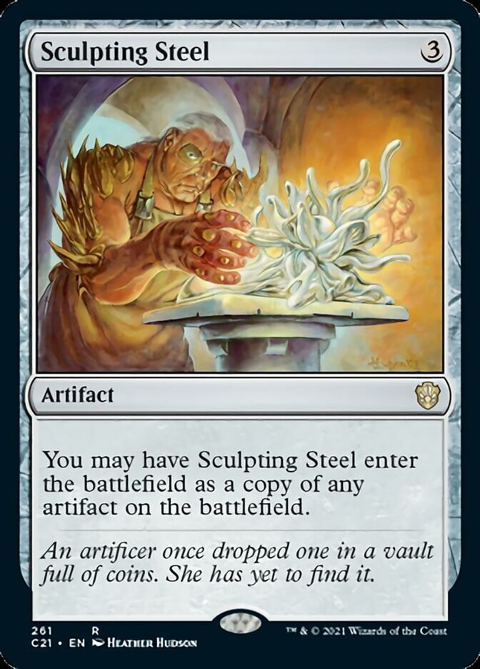 Sculpting Steel [Commander 2021] | Gate City Games LLC