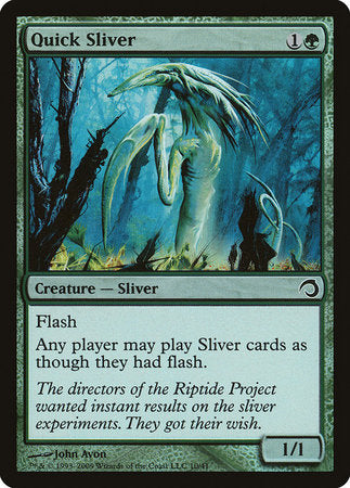 Quick Sliver [Premium Deck Series: Slivers] | Gate City Games LLC