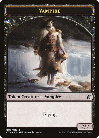 Vampire Token [Khans of Tarkir Tokens] | Gate City Games LLC