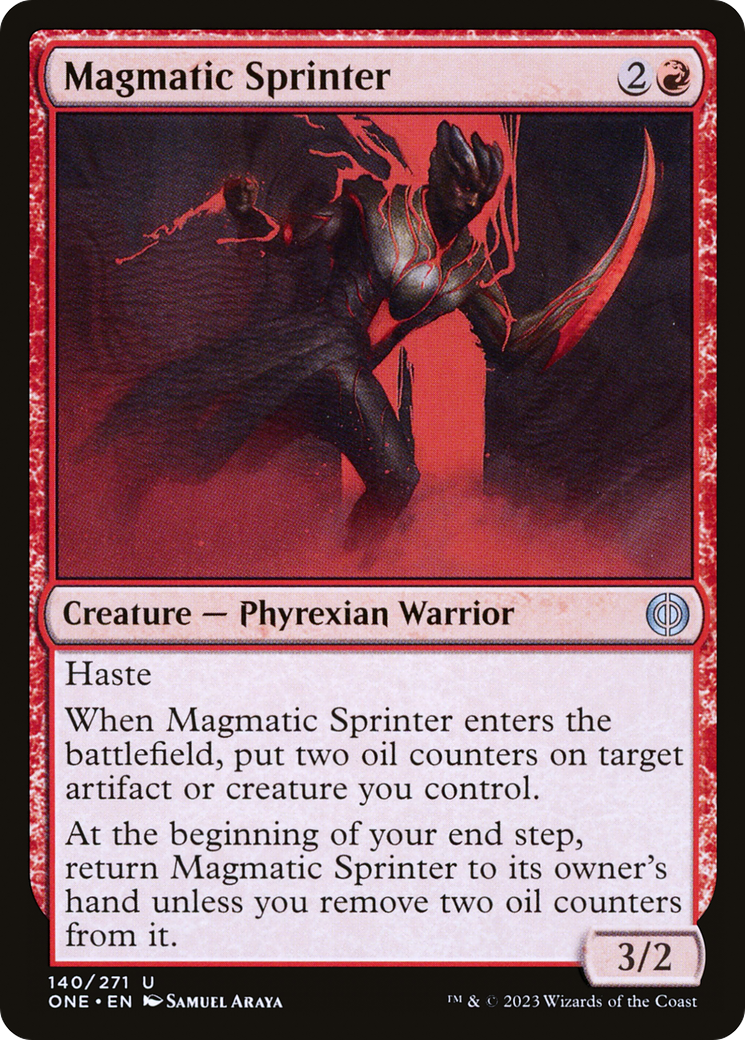Magmatic Sprinter [Phyrexia: All Will Be One] | Gate City Games LLC