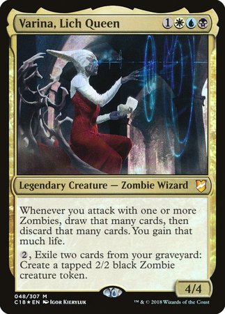 Varina, Lich Queen [Commander 2018] | Gate City Games LLC