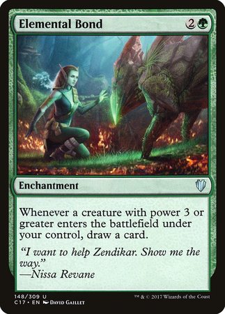 Elemental Bond [Commander 2017] | Gate City Games LLC