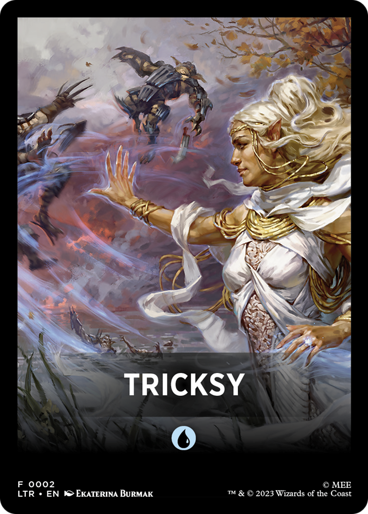 Tricksy Theme Card [The Lord of the Rings: Tales of Middle-Earth Tokens] | Gate City Games LLC