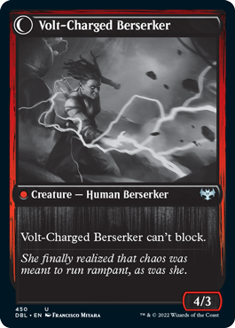 Voltaic Visionary // Volt-Charged Berserker [Innistrad: Double Feature] | Gate City Games LLC