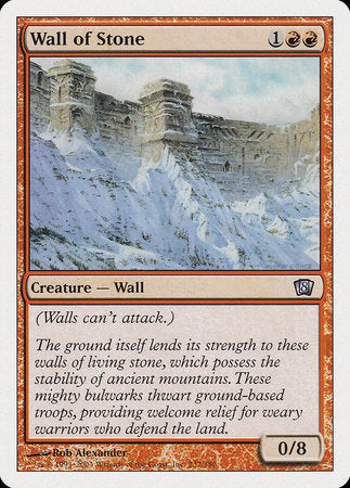 Wall of Stone [Eighth Edition] | Gate City Games LLC