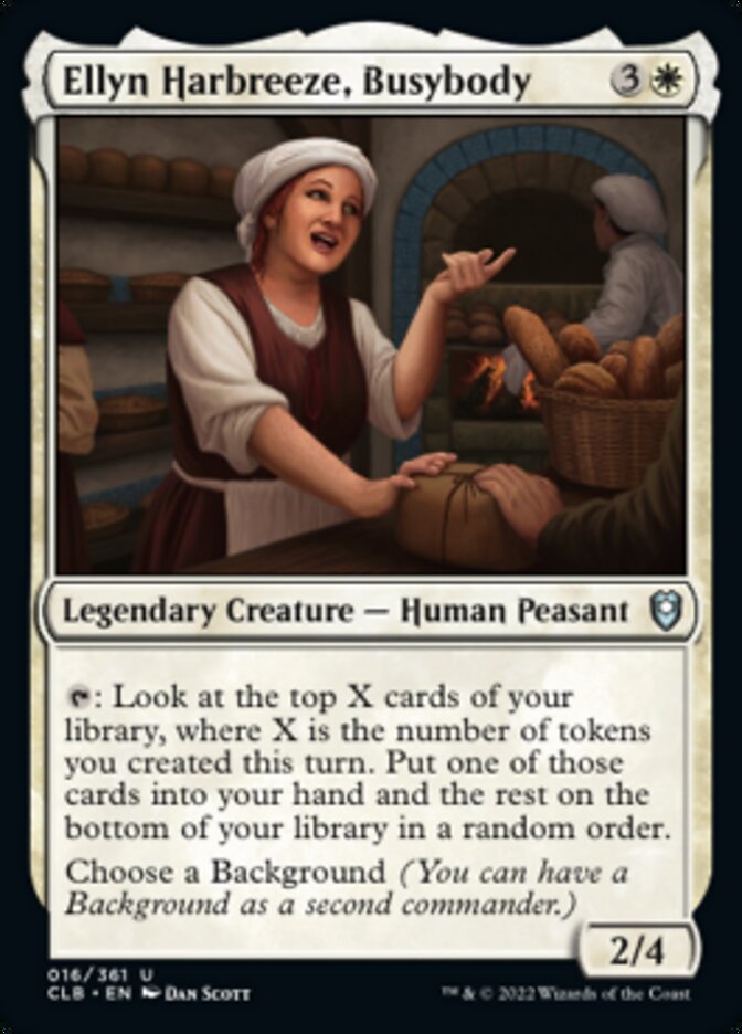 Ellyn Harbreeze, Busybody [Commander Legends: Battle for Baldur's Gate] | Gate City Games LLC