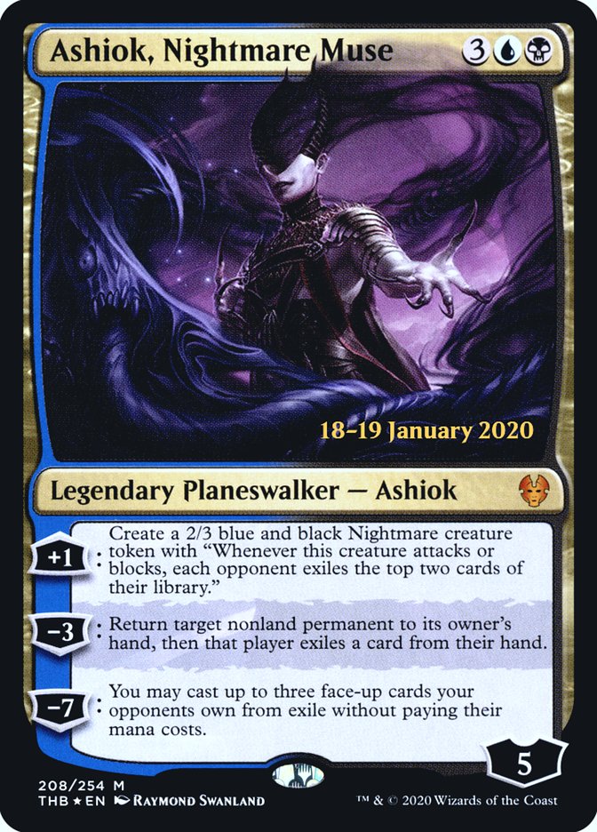 Ashiok, Nightmare Muse [Theros Beyond Death Prerelease Promos] | Gate City Games LLC