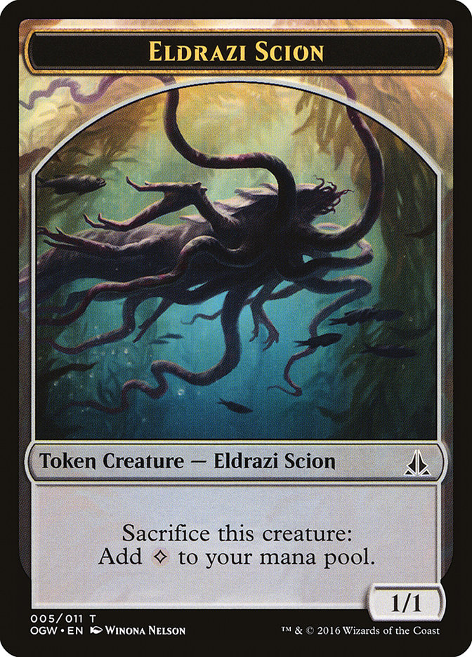 Eldrazi Scion (005/011) [Oath of the Gatewatch Tokens] | Gate City Games LLC