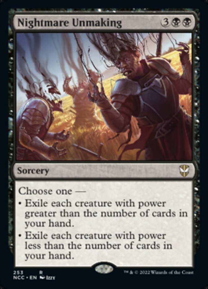 Nightmare Unmaking [Streets of New Capenna Commander] | Gate City Games LLC