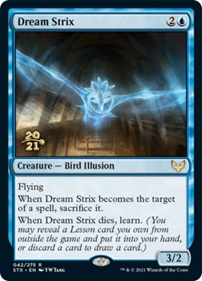 Dream Strix [Strixhaven: School of Mages Prerelease Promos] | Gate City Games LLC