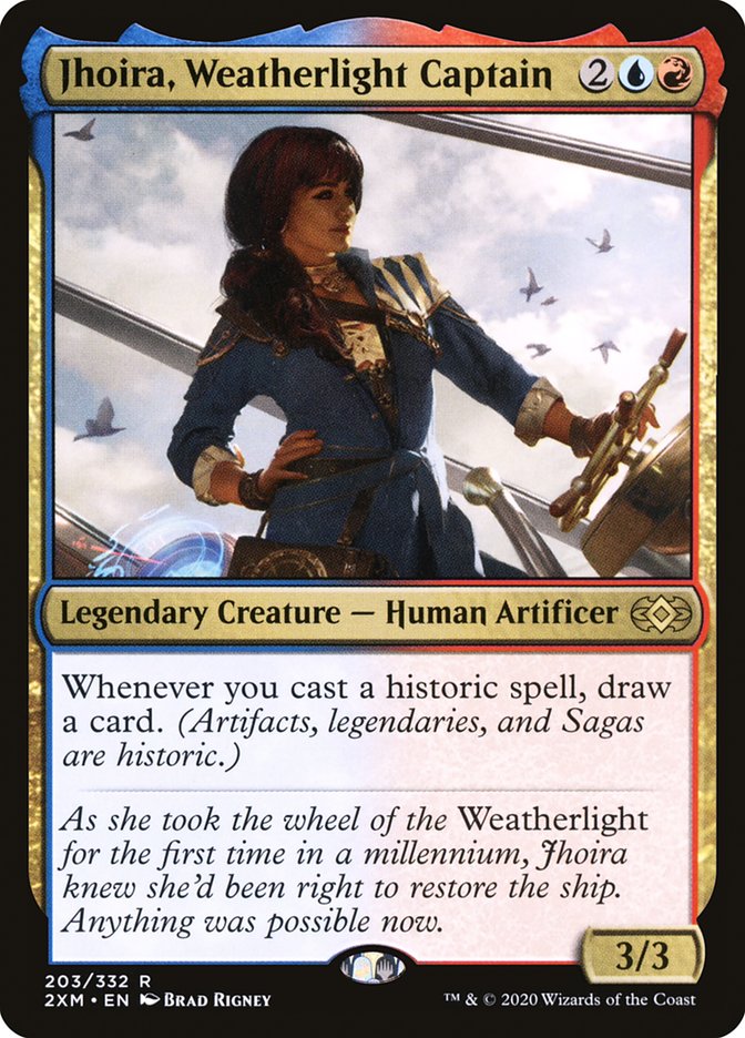 Jhoira, Weatherlight Captain [Double Masters] | Gate City Games LLC