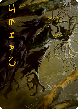 Old Stickfingers Art Card (Gold-Stamped Signature) [Innistrad: Midnight Hunt Art Series] | Gate City Games LLC