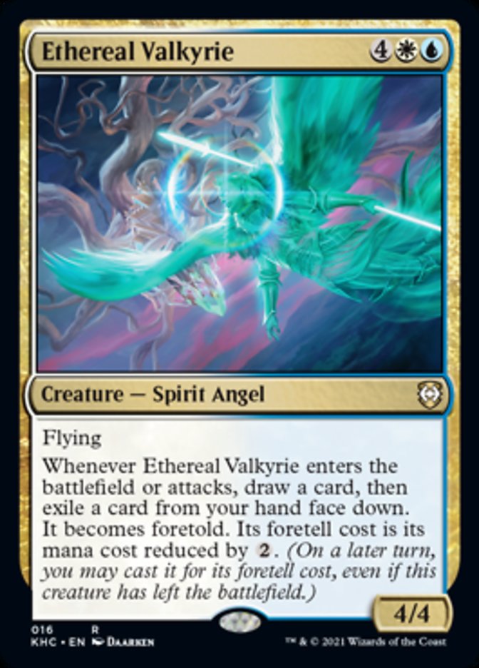 Ethereal Valkyrie [Kaldheim Commander] | Gate City Games LLC