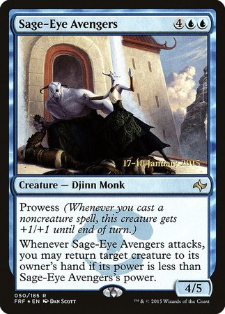 Sage-Eye Avengers [Fate Reforged Promos] | Gate City Games LLC