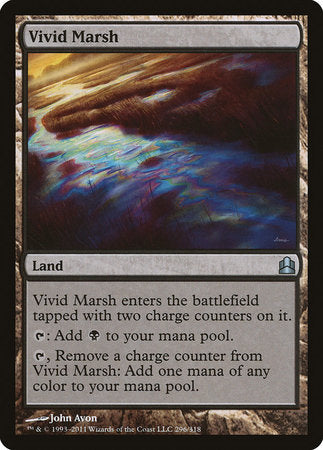 Vivid Marsh [Commander 2011] | Gate City Games LLC