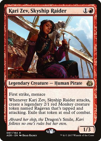 Kari Zev, Skyship Raider [Aether Revolt] | Gate City Games LLC