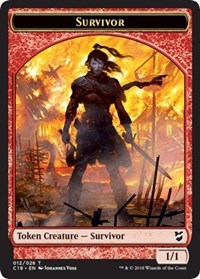 Survivor // Myr (023) Double-sided Token [Commander 2018 Tokens] | Gate City Games LLC