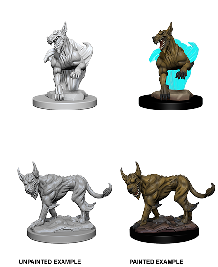 D&D Nolzur's Marvelous Miniatures: Blink Dogs | Gate City Games LLC