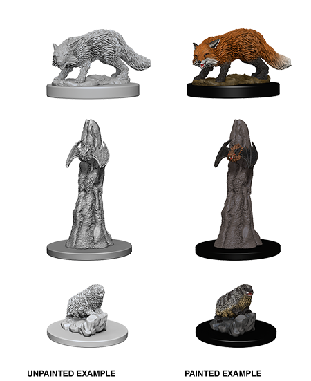 Pathfinder Deep Cuts Unpainted Miniatures: Familiars | Gate City Games LLC