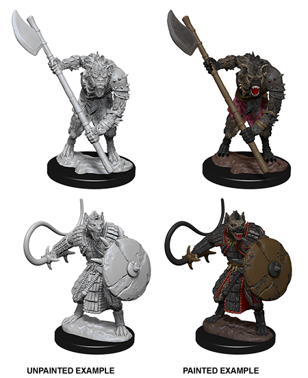 Pathfinder Deep Cuts Unpainted Miniaturess: Gnolls | Gate City Games LLC