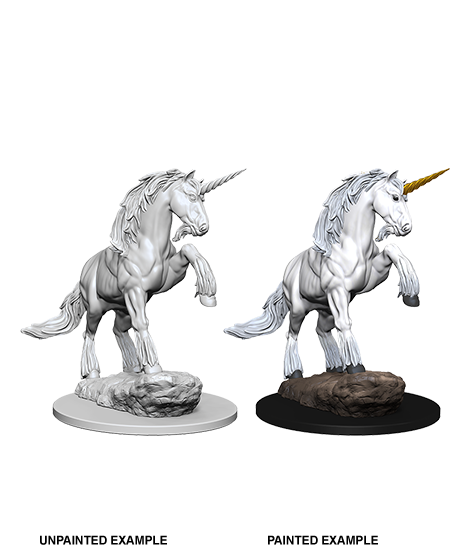 Pathfinder Deep Cuts Unpainted Miniatures: Unicorn | Gate City Games LLC