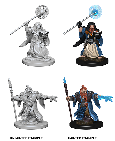 D&D Nolzur's Marvelous Miniatures: Dwarf Wizard | Gate City Games LLC